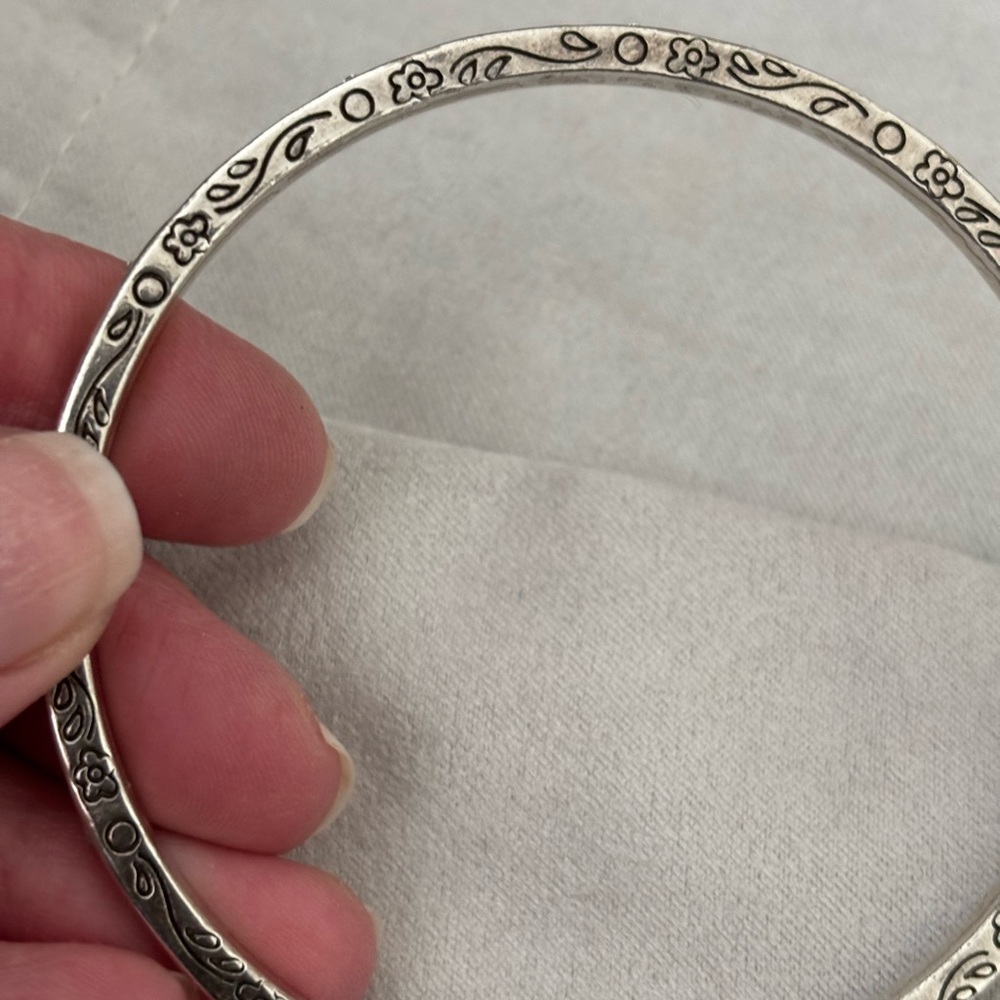 Brighton Silver Filigree Bracelet